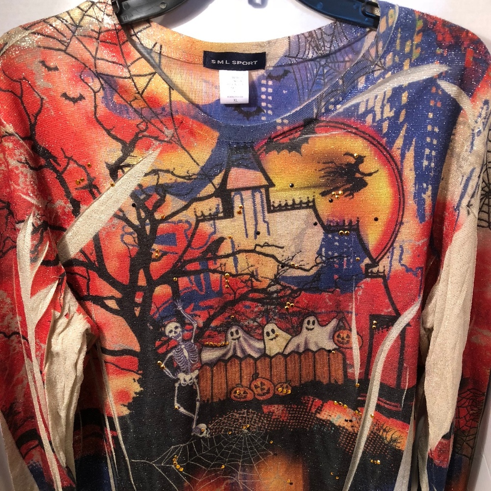 SML Sport Halloween Blouse
